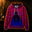 Crosfil Aura Hoodie — Trippy Psychedelic Seer All-Over Print