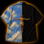 Crosfil Halfway Hawaiian Shirt — Day & Night Tightrope Art Print