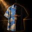 Crosfil Halfway Hawaiian Shirt — Day & Night Tightrope Art Print