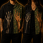 Crosfil Show of Hands Hawaiian Shirt — Life & Death Split Print
