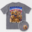 Custom Dog America 250 Wash T-Shirt – Personalized Pet Tee - 170226