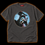 Director's Cut pepper T-shirt — masked killer camera frame comic print