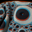 Crosfil Double Vision Hoodie — 3D Anaglyph Eyeball Optical Print