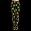 Encore Footed Tights — Zombie Rock Hands Print