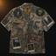 Crosfil The Evidence Wall Hawaiian Shirt — Cryptid Patch & Polaroid Print