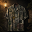 Crosfil The Evidence Wall Hawaiian Shirt — Cryptid Patch & Polaroid Print