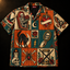 Flash Sheet No. 13 Hawaiian Shirt — Traditional Tattoo Print