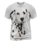 Dalmatian - 3D Graphic T-Shirt