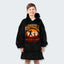 Teaching football. Raising a man. Hoodie Blanket 520126