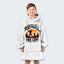 Raised on football and love. Hoodie Blanket 520126
