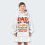 Dad Knows Everything Hoodie Blanket 460126