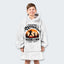 Teaching football. Raising a man. Hoodie Blanket 520126
