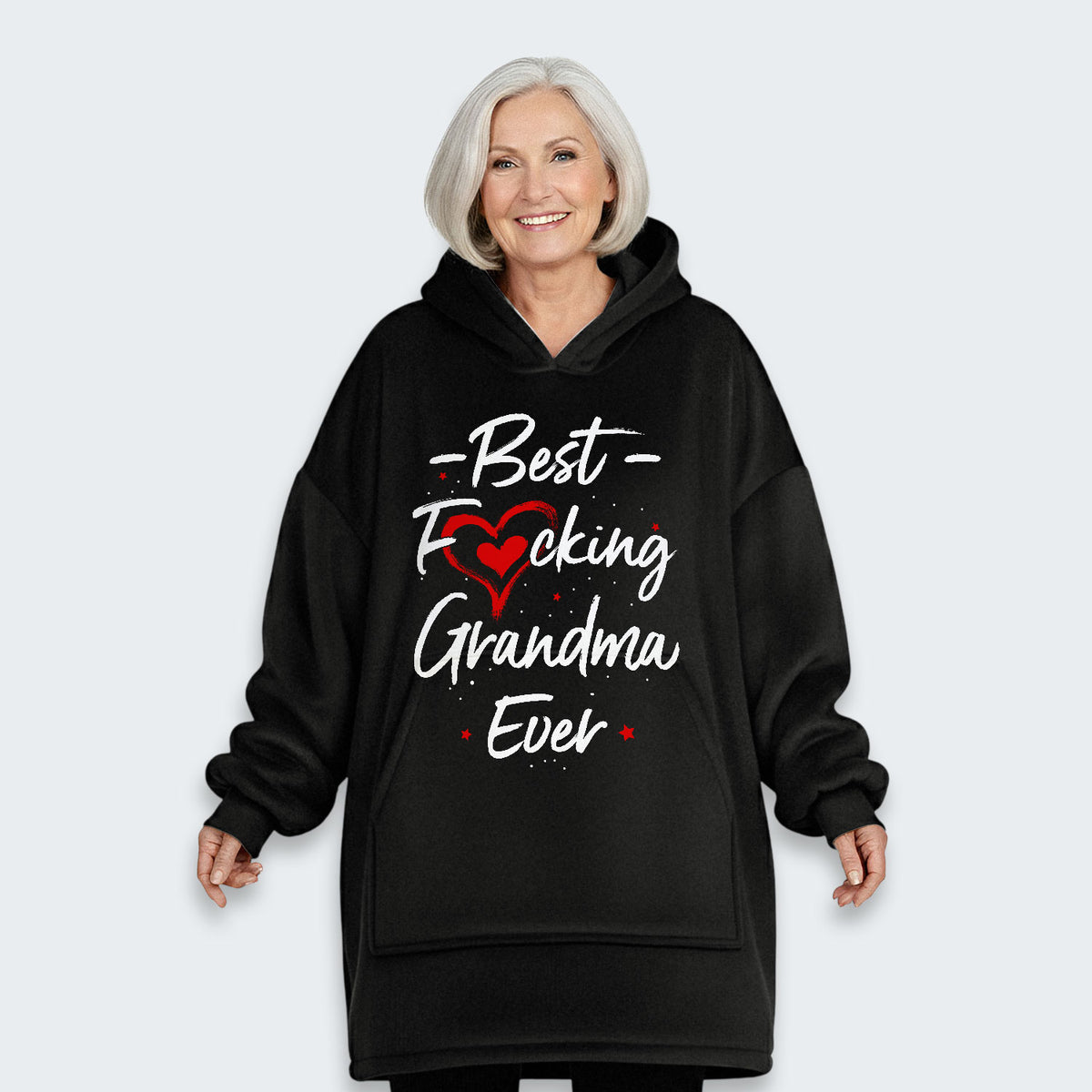 Best Grandma Ever Hoodie Blanket 410126