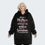 Being A Mother Is The Most Important Job In The World Hoodie Blanket 080126