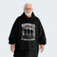 Happiness Is Being A Dad Grandpa and Great Grandpa Hoodie Blanket 250126