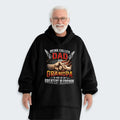 Being Called Dad And Grandpa Is One Of My Greatest Blessings Hoodie Blanket 220126