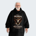 Being A Grandpa Is An Honor Being A Great Grandpa Is Priceless  Hoodie Blanket 270126