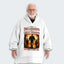 I'm A Dad Grandpa A Great Grandpa Nothing Scares Me Hoodie Blanket 300126