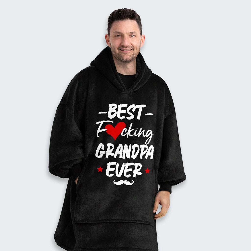 Best Dad Ever Hoodie Blanket 420126