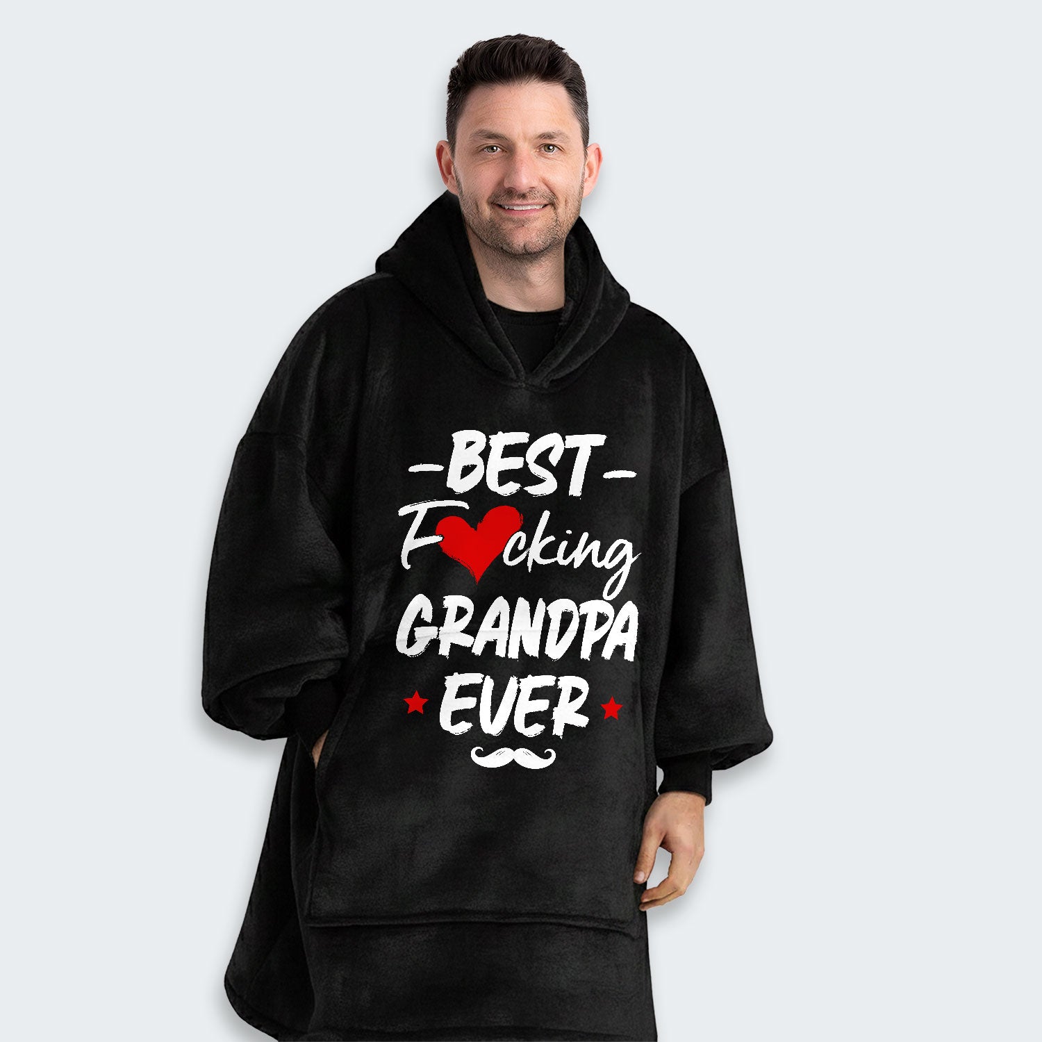 Best Dad Ever Hoodie Blanket 420126