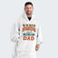 I'm Not Retired I'm A Full-Time Dad Hoodie Blanket 440126