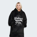 Happiness Is Being A Mom Hoodie Blanket 380126
