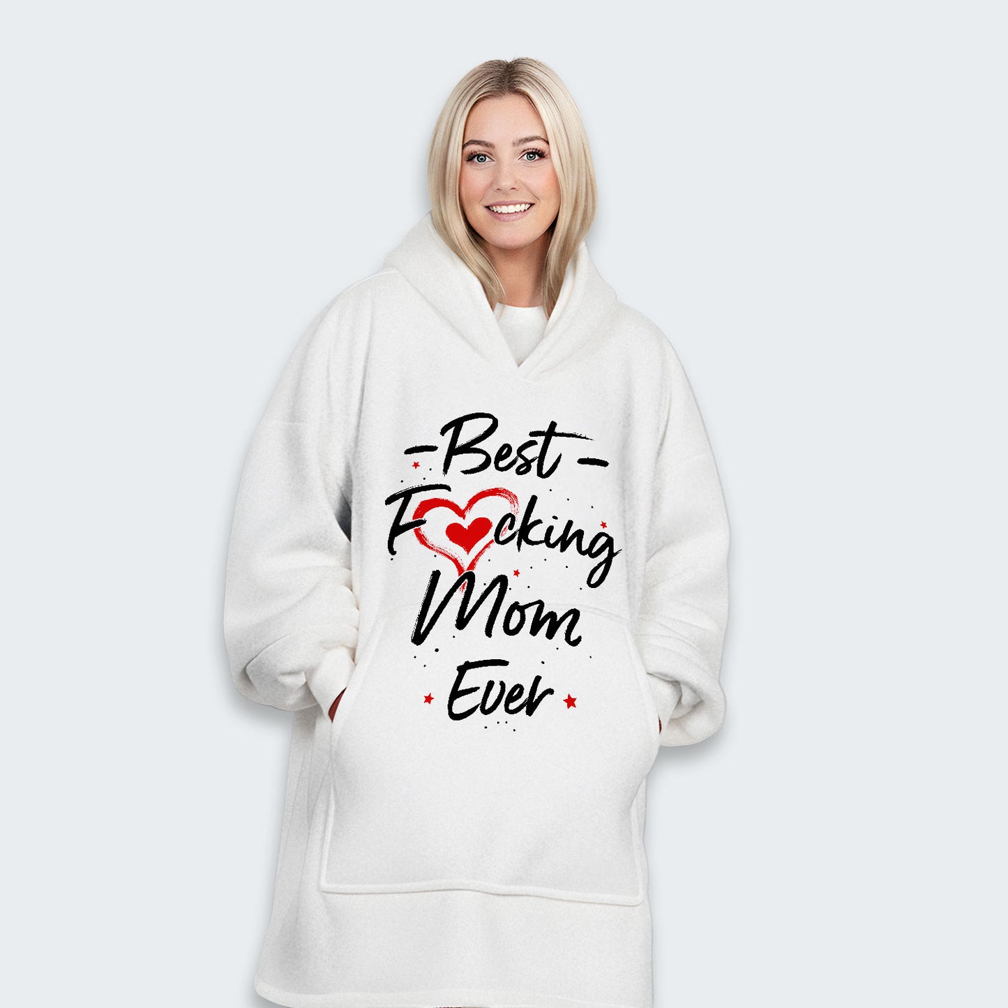 Best Mom Ever Hoodie Blanket 410126