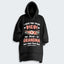 I Have Two Titles Mom And Grandma And I Rock Them Both Hoodie Blanket 110126