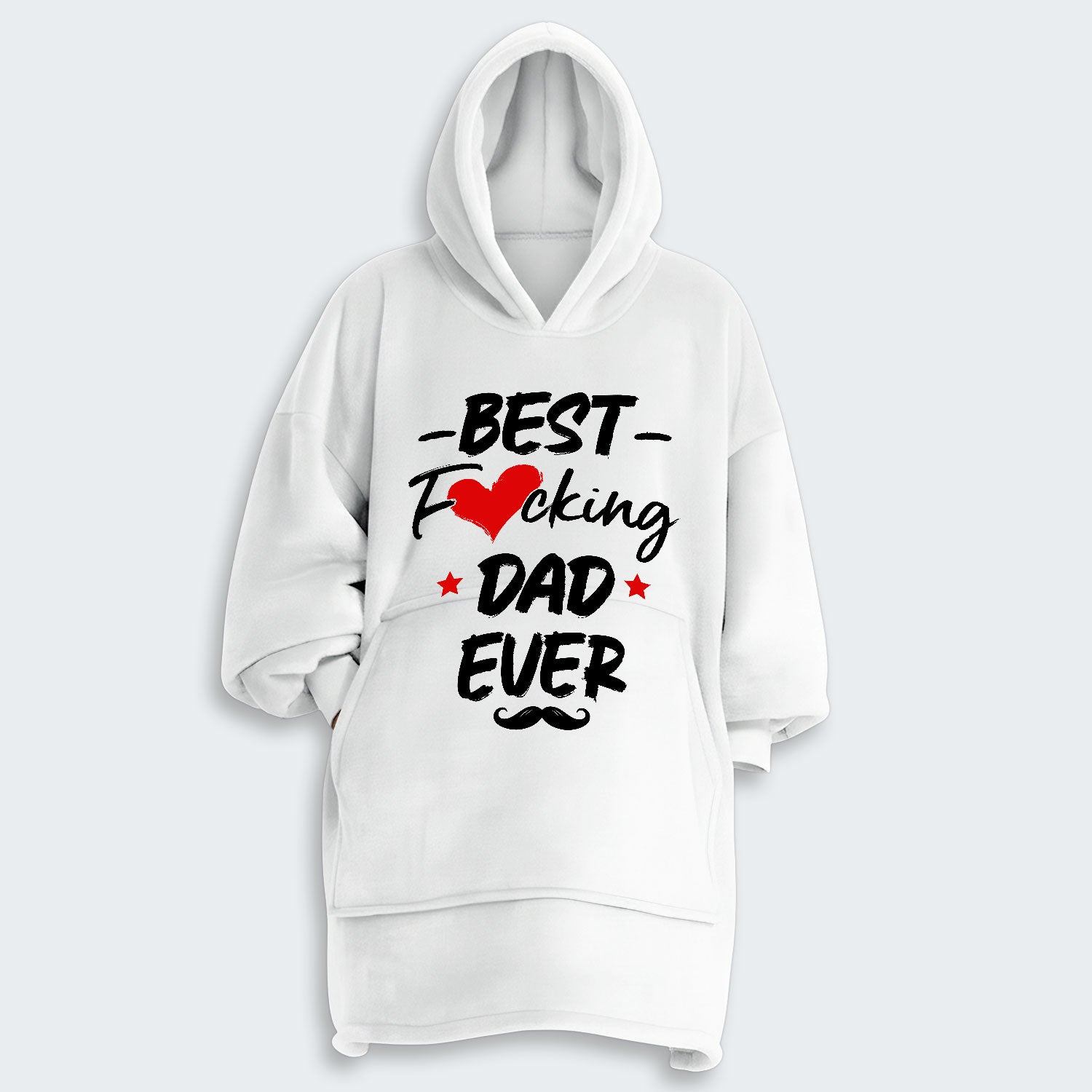 Best Dad Ever Hoodie Blanket 420126
