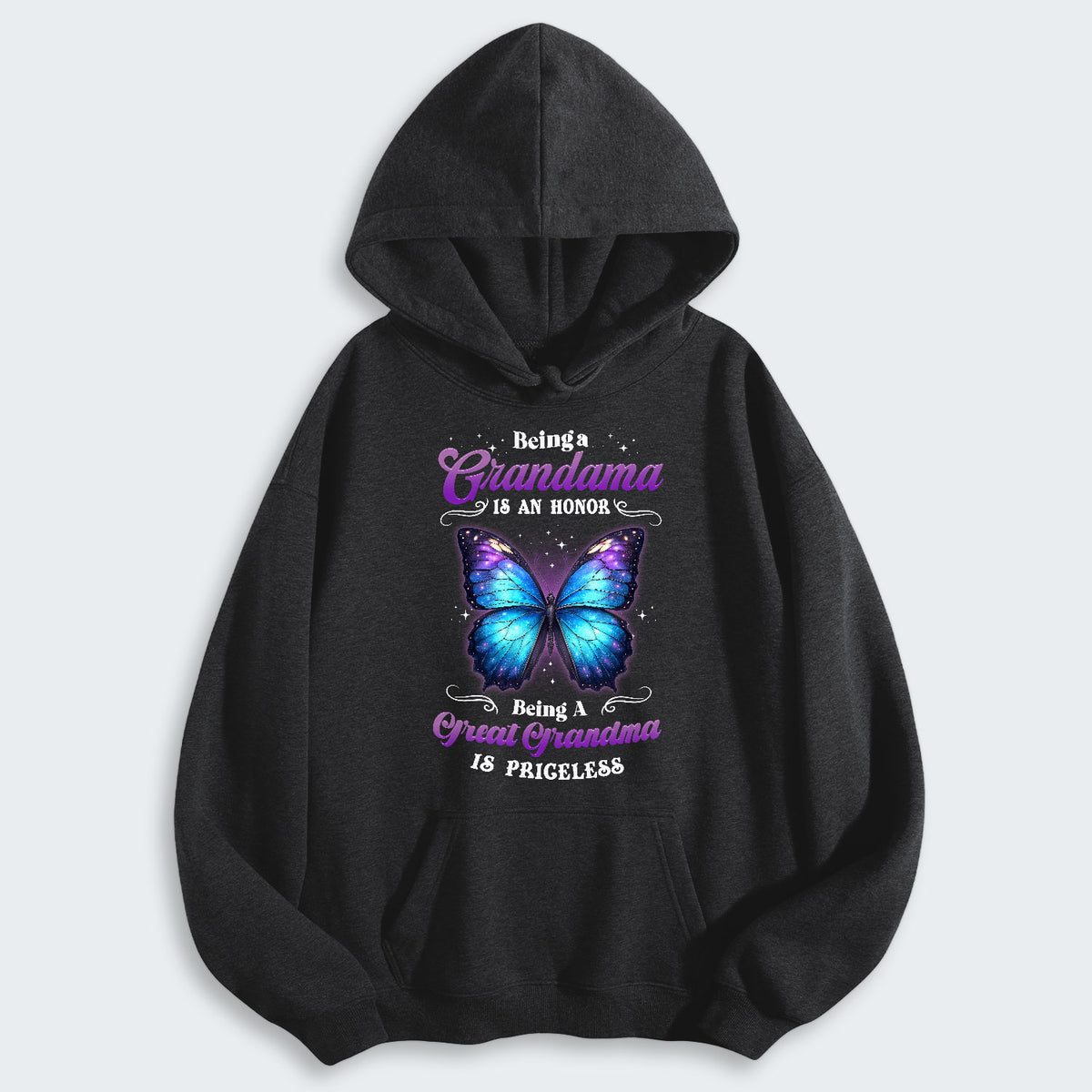 Being A Grandma Is An Honor Being A Great Grandma Is Priceless Hoodie 090126