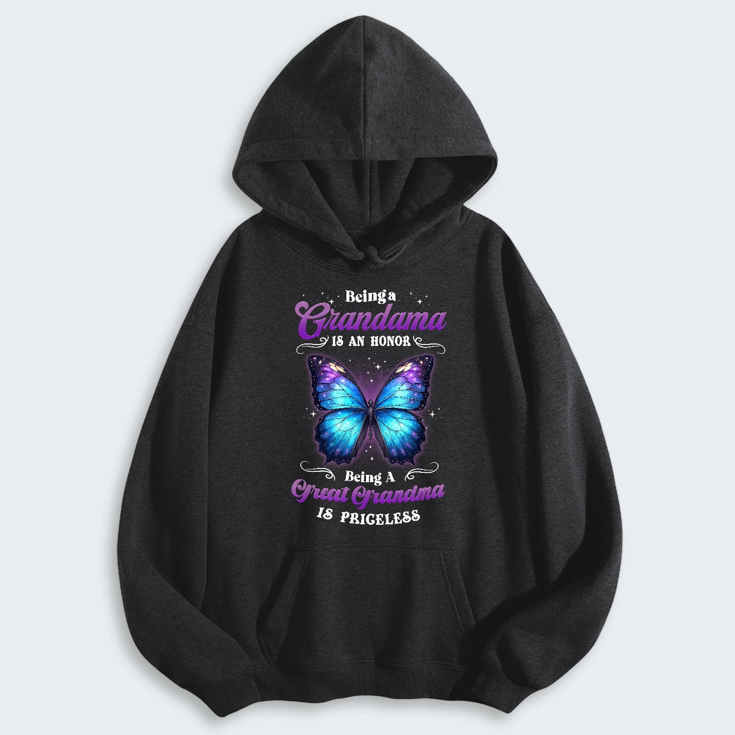 Being A Grandma Is An Honor Being A Great Grandma Is Priceless Hoodie 090126