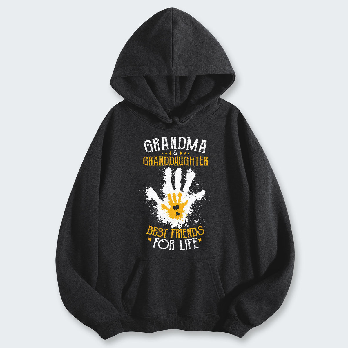 Grandma & Granddaughter Best Friends For Life Hoodie