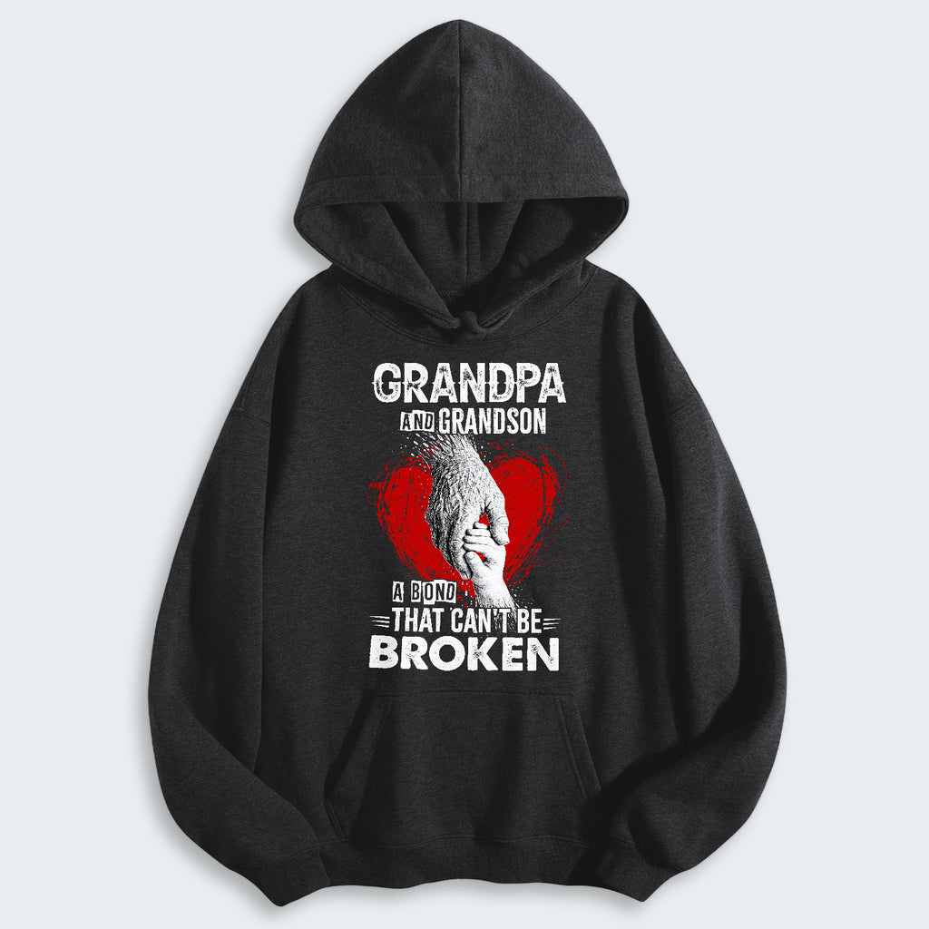 Grandpa And Grandson A Bond That can't Be Broken Hoodie 240126