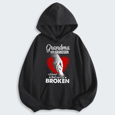 Grandma And Grandson A Bond That can't Be Broken Hoodie 060126