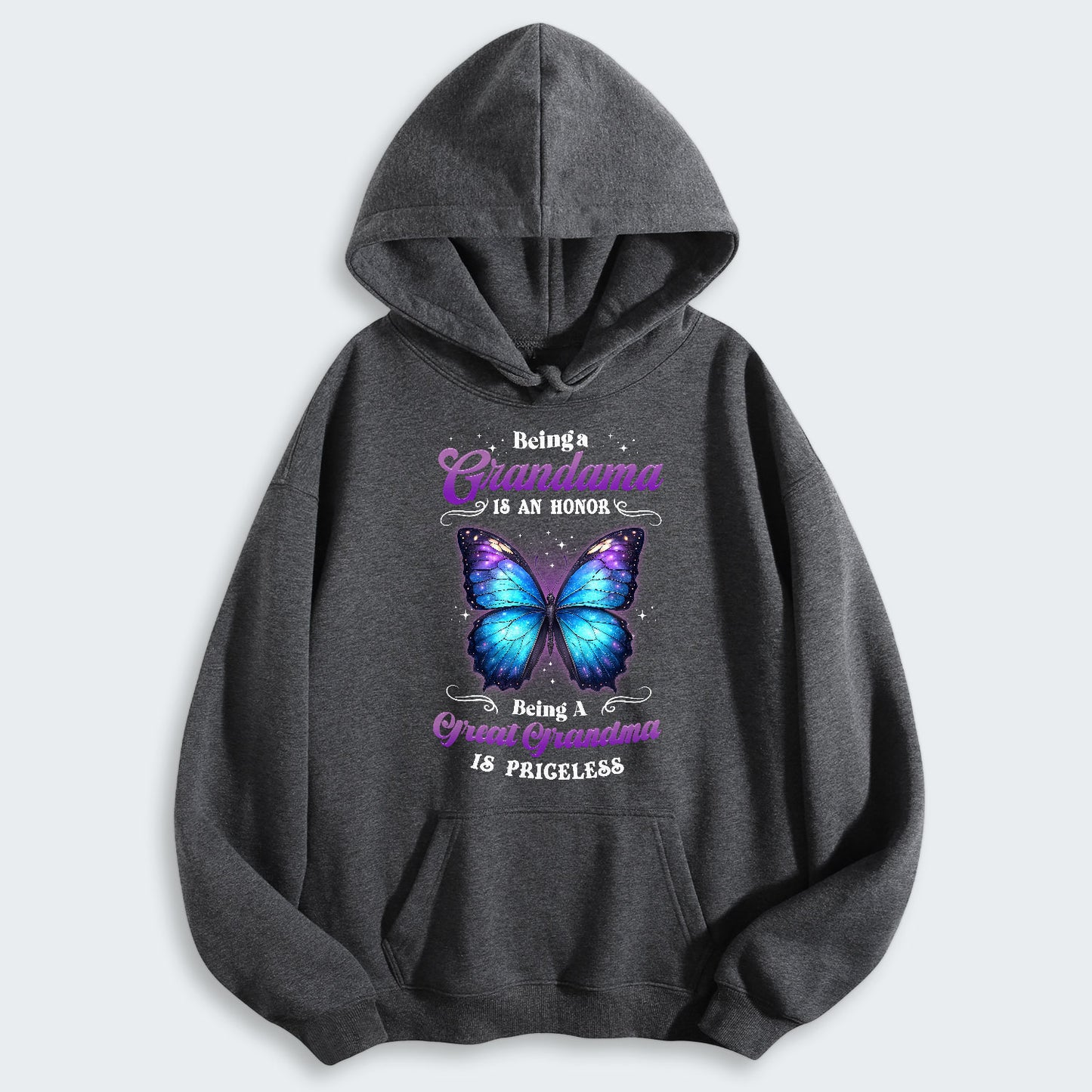 Being A Grandma Is An Honor Being A Great Grandma Is Priceless Hoodie 090126