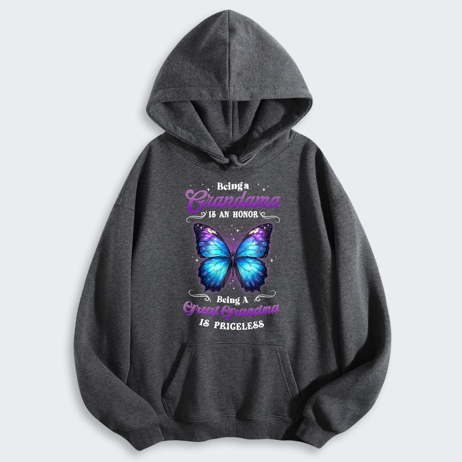 Being A Grandma Is An Honor Being A Great Grandma Is Priceless Hoodie 090126