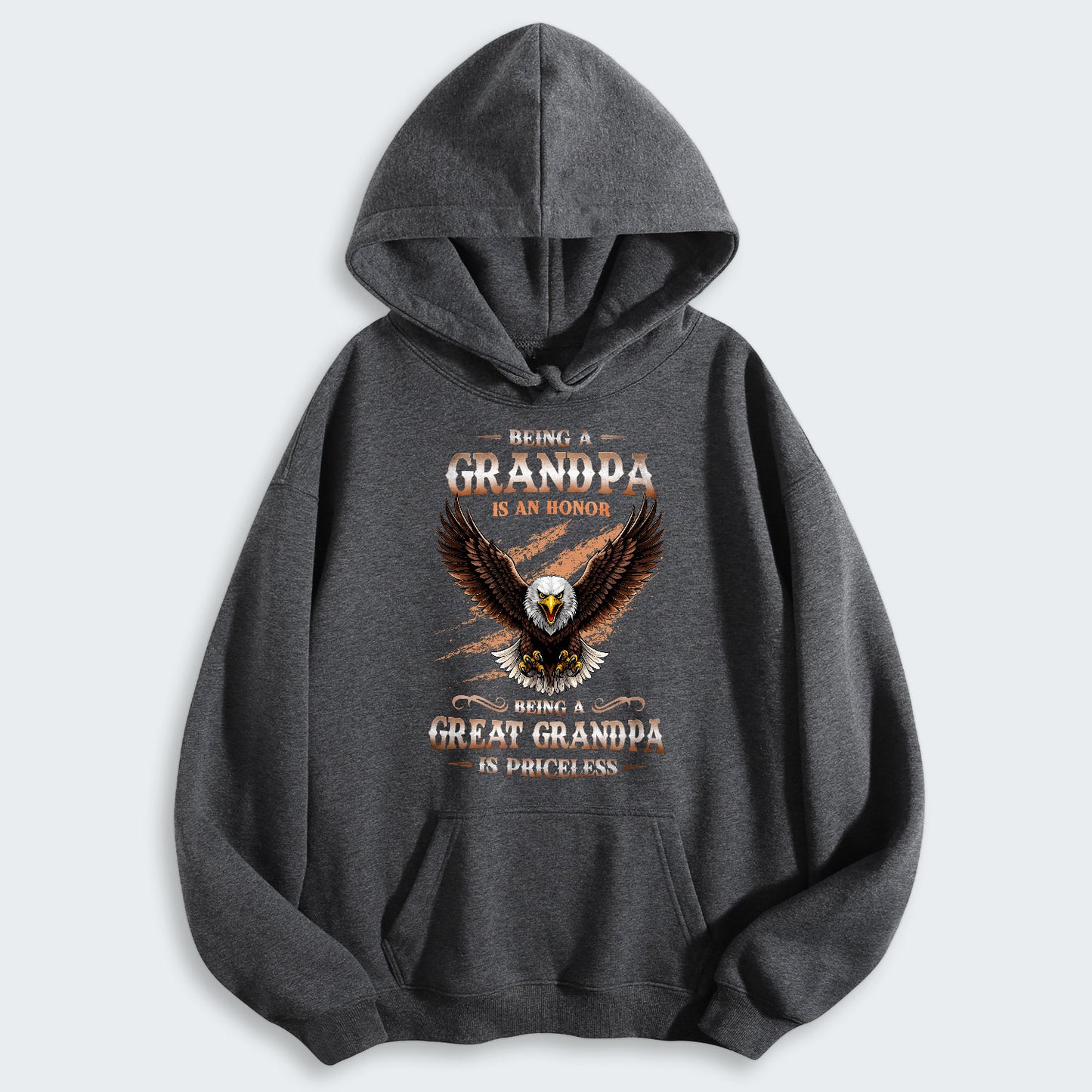 Being A Grandpa Is An Honor Being A Great Grandpa Is Priceless  Hoodie 270126