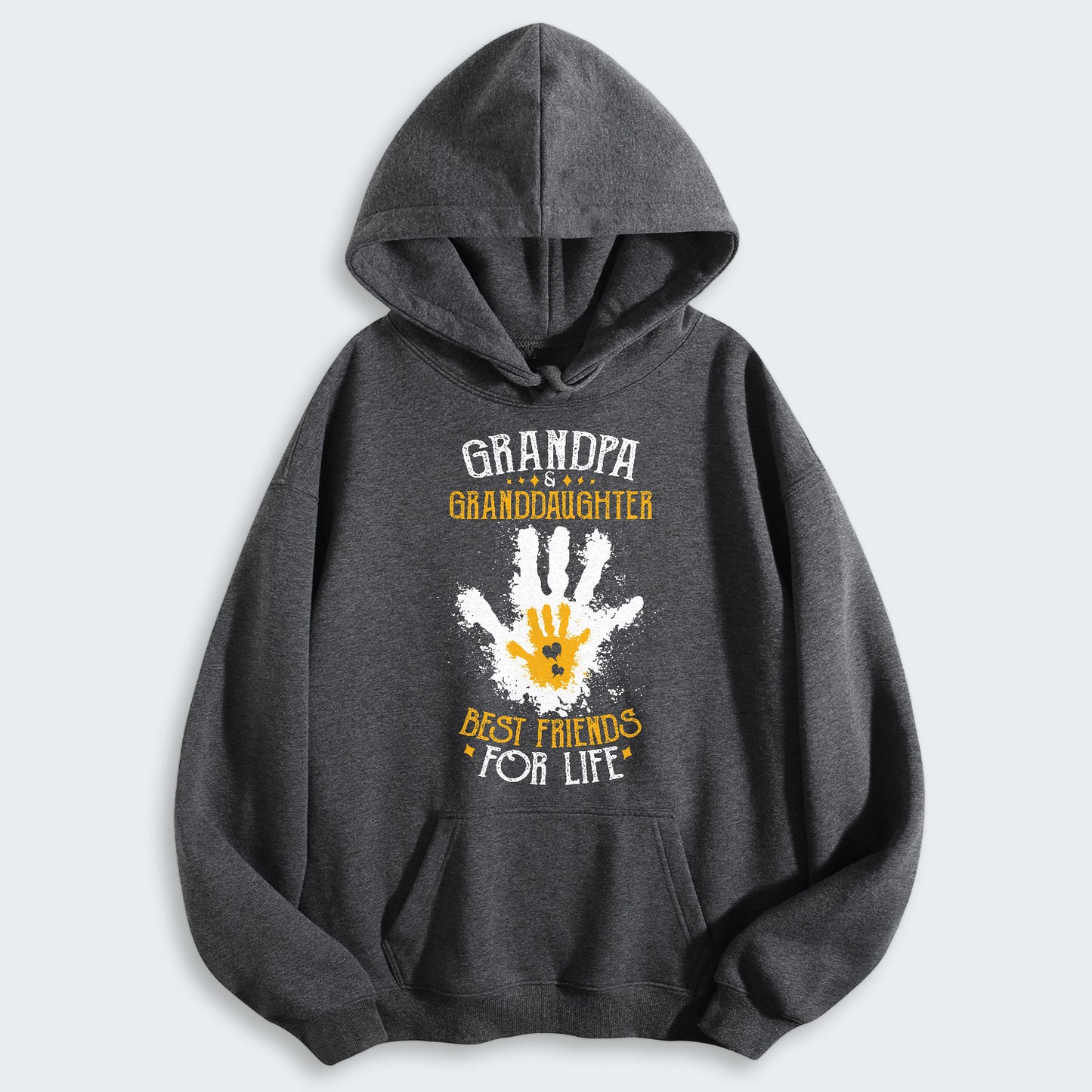 Grandpa & Granddaughter Best Friends For Life Hoodie 020126