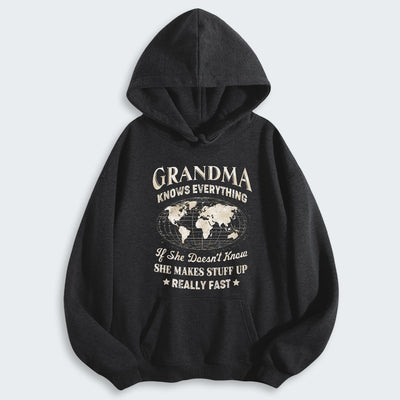 Grandma Knows Everything Hoodie 450126