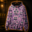 Crosfil House Pets Hoodie — Pastel Goth Monster Cat All-Over Print