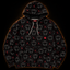 Crosfil Little Omens Hoodie — Mothman & Red Moon All-Over Print