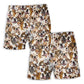 English Bulldog Full Face Hawaiian Shirt & Short