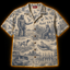 Crosfil Opening Day Hawaiian Shirt — Bigfoot Dove Hunt Toile Print