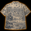 Crosfil Opening Day Hawaiian Shirt — Bigfoot Dove Hunt Toile Print