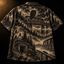 Point Pleasant 3D Hawaiian Shirt — Anaglyph Mothman Toile Print