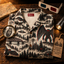 Point Pleasant 1966 Hawaiian Shirt — Mothman Night Toile Print