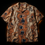 Crosfil Pressure Hawaiian Shirt — Psychedelic Screaming Faces Print