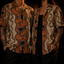 Crosfil Pressure Hawaiian Shirt — Psychedelic Screaming Faces Print