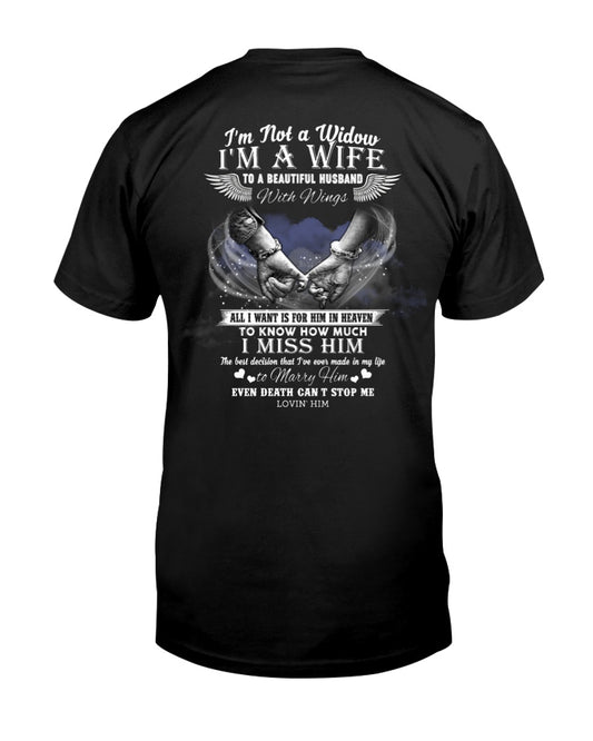 I'm Not A Widow I'm a Wife To a Beautiful Husband With Wings