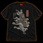 Shinobi Mask black T-shirt — masked ninja ukiyo-e woodblock print